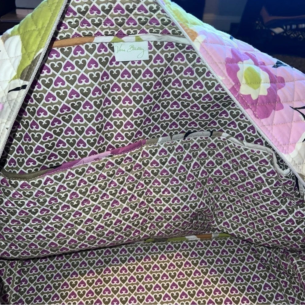 Vera Bradley Grand Weekender Travel Bag Portobello Road - Picture 7 of 7